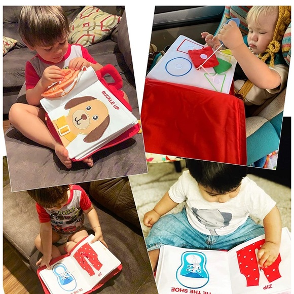NEW  Quiet Book for Toddlers - Montessori Toys - Picture 6 of 8